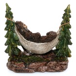 American Gift Corp Figurine - Bigfoot in Hammock 4.25"