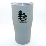 A&f Souvenir Tumbler - Tree/Mountain Grey Colorado