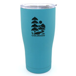 A&f Souvenir Tumbler - Tree/Mountain Blue Colorado