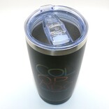 A&f Souvenir Tumbler - Mountain Scene Black CO/Rocky Mountains