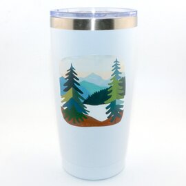 A&f Souvenir Tumbler - Mountain Scene White CO/Rocky Mountains A&f Souvenir Tumbler - Mountain Scene White CO/Rocky Mountains