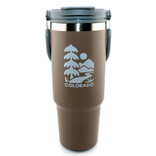 A&f Souvenir Tumbler - Tree/Mountain Stone Carry Handle