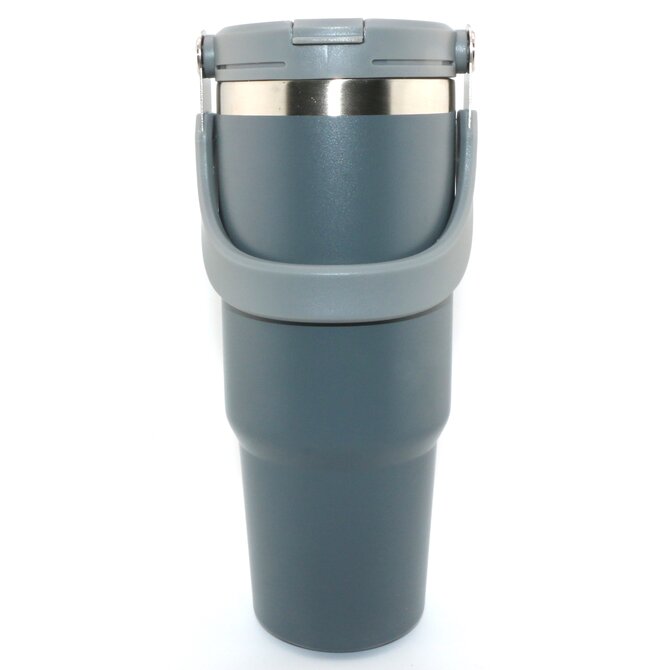 A&f Souvenir Tumbler - Tree/Mountain Grey Carry Handle