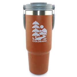 A&f Souvenir Tumbler - Tree/Mountain Rust Carry Handle A&f Souvenir Tumbler - Tree/Mountain Rust Carry Handle