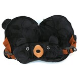 AMERICAN DREAMERS Travel Pillow - Black Bear