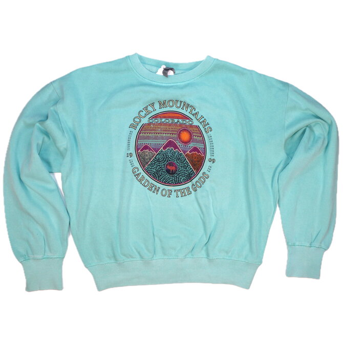 BOULDER CANYON APPAREL Sweatshirt - Circle Mountain Paisley Elk