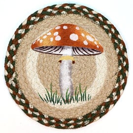Capitol Importing Co Swatch - Mushroom Light 10" Round