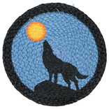 Capitol Importing Co Swatch - Wolf Howling 10" Round