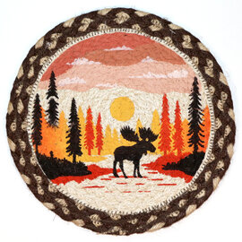 Capitol Importing Co Swatch  - Moose Crossing 10" Round
