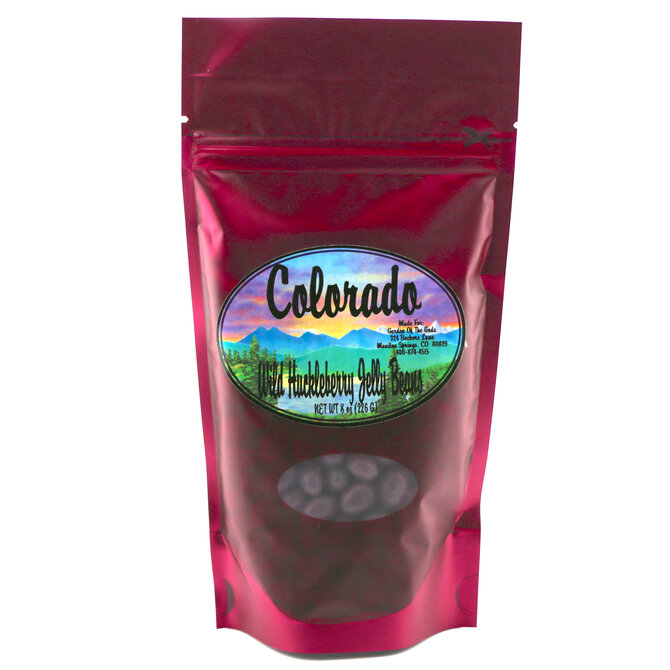 The Huckleberry People Jelly Beans - Huckleberry 8oz