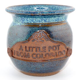 DOWN TO EARTH POTTERY Jar - Little Pot From Colorado DOWN TO EARTH POTTERY Jar - Little Pot From Colorado