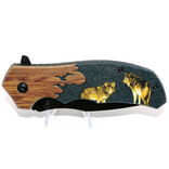 RIDGEWAY KNIFE-WOLF 2TONE 4.75"