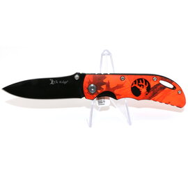 RIDGEWAY KNIFE-ELK CAMO ORNG 3"