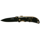 RIDGEWAY KNIFE-Deer Black/Gold Colorado 3"
