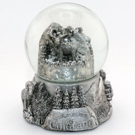 AMERICAWARE Snowglobe - Elk Metal Colorado 65mm AMERICAWARE Snowglobe - Elk Metal Colorado 65mm
