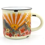 Natural Life Mug - Mountain Range Cream