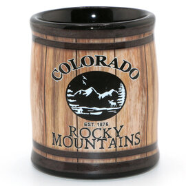 Sanborn Souvenir Co. Inc. Shot - Barrel Colorado Rocky Mountain