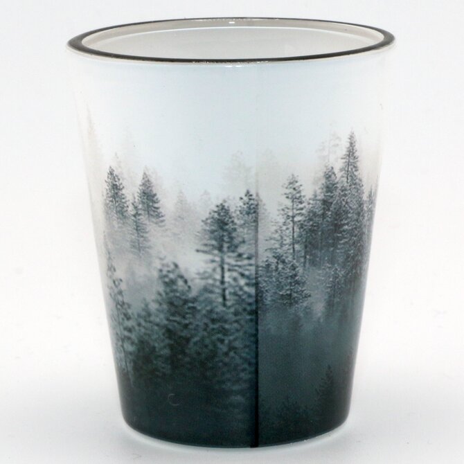 Sanborn Souvenir Co. Inc. Shot - Foggy Trees Colorado