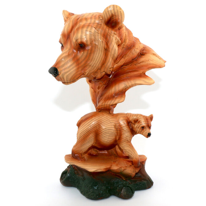 SLIFKA SALES COMPANY Figurine - bear/Bust 9.5"