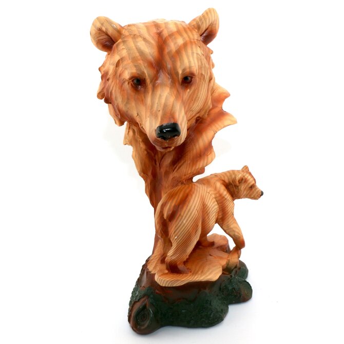 SLIFKA SALES COMPANY Figurine - bear/Bust 9.5"
