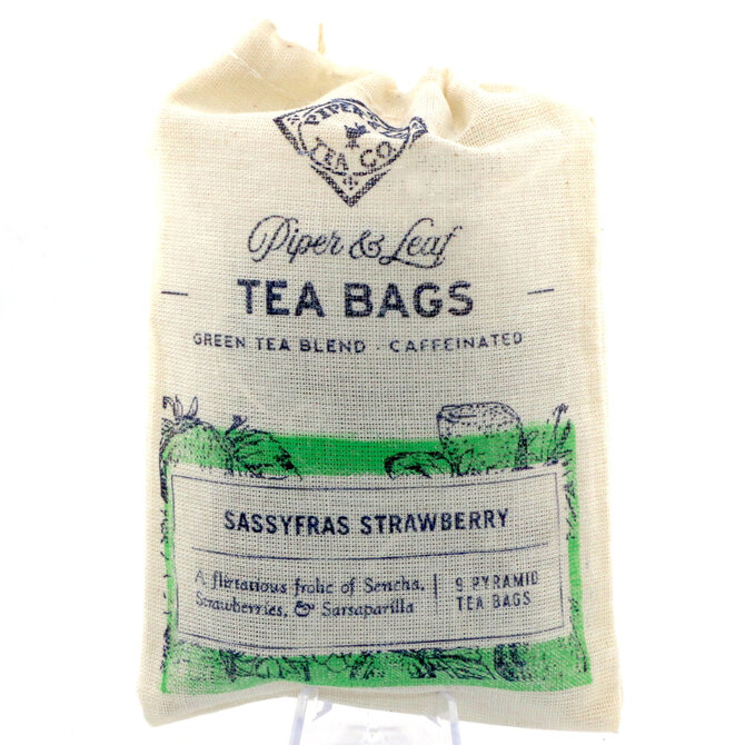 Piper & Leaf Wholesale Tea Bag - Sassyfras Strawberry