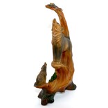 SLIFKA SALES COMPANY Wolf in Log - 8.5"