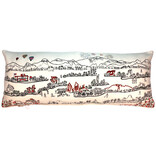 BEYOND CUSHIONS Queen Pillow - Day Garden of the Gods Cream
