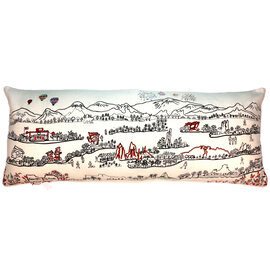 BEYOND CUSHIONS Queen Pillow - Day Garden of the Gods Cream BEYOND CUSHIONS Queen Pillow - Day Garden of the Gods Cream