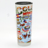 Mountain Sights Shooter - Colorado Map Art