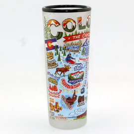 Mountain Sights Shooter - Colorado Map Art Mountain Sights Shooter - Colorado Map Art