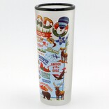 Mountain Sights Shooter - Colorado Map Art