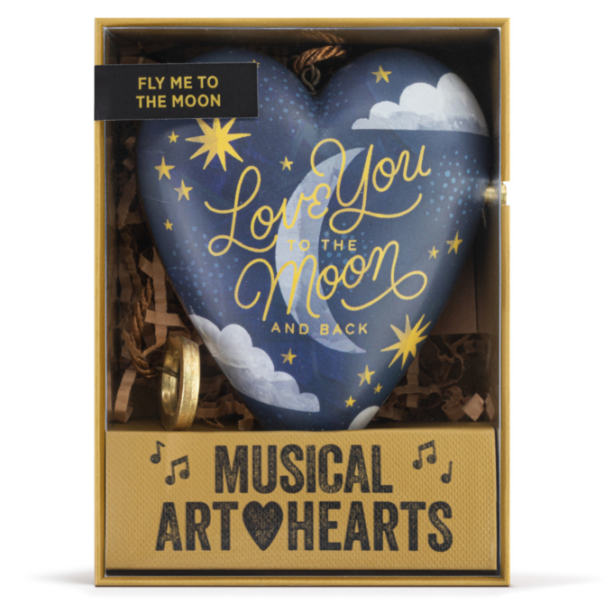 Demdaco/misc Product Heart Art Musical - Love You to the Moon