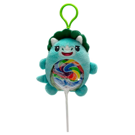 FIESTA SUCKER-TRICERATOPS W/ CLIP 4.5" FIESTA SUCKER-TRICERATOPS W/ CLIP 4.5"