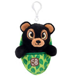 FIESTA Key Chain-BLK BEAR 4.5"