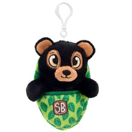 FIESTA Key Chain-BLK BEAR 4.5" FIESTA Key Chain-BLK BEAR 4.5"