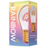 Streamline LIGHT BULB-NEON RAINBOW