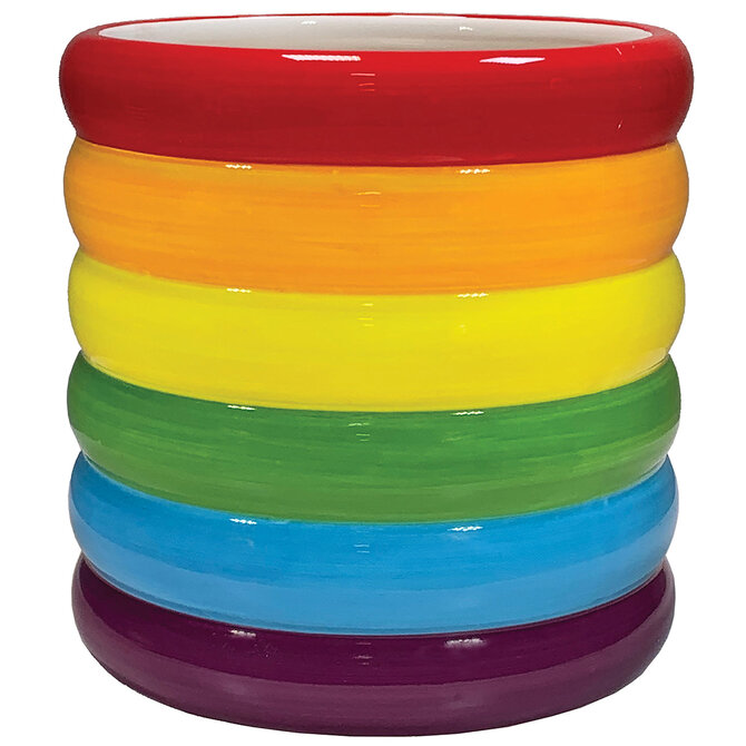 Streamline PLANTER-RAINBOW STACKED