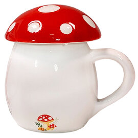 Streamline MUG/LID-MUSHROOM 12OZ Streamline MUG/LID-MUSHROOM 12OZ