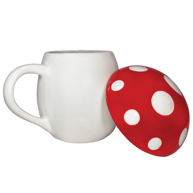 Streamline MUG/LID-MUSHROOM 12OZ