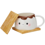 Streamline MUG/LID-MARSHMALLOW SMORE