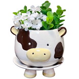 Streamline PLANTER-COW W/ FEET