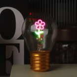 Streamline LIGHT BULB-NEON FLOWER