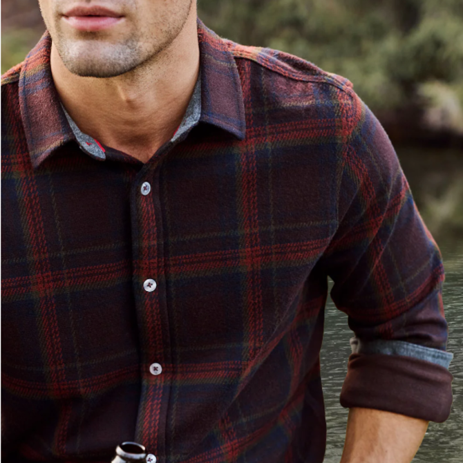 Flag & Anthem Men's Shirt - Porter Flannel