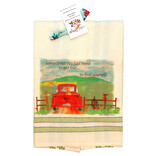 Lunar Designs Kitchen Towel - Lost Cowgirl/Dog