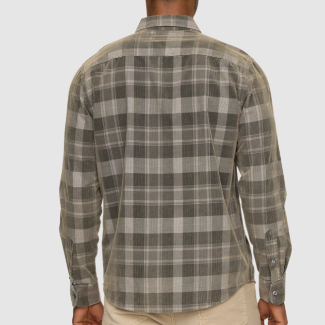 Flag & Anthem Men's Shirt - Bolton Vintage Wash Corduroy