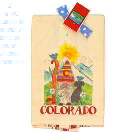 Lunar Designs Kitchen Towel - Mountain Gnome Colorado Lunar Designs Kitchen Towel - Mountain Gnome Colorado