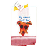 Lunar Designs Kitchen Towel - Rescue Dog/Human