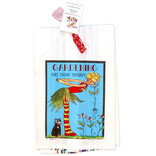 Lunar Designs Kitchen Towel - Garden Therapy