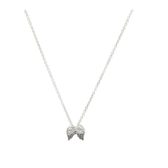 Dogeared Necklace - Sterling Silver/Guardian Angel