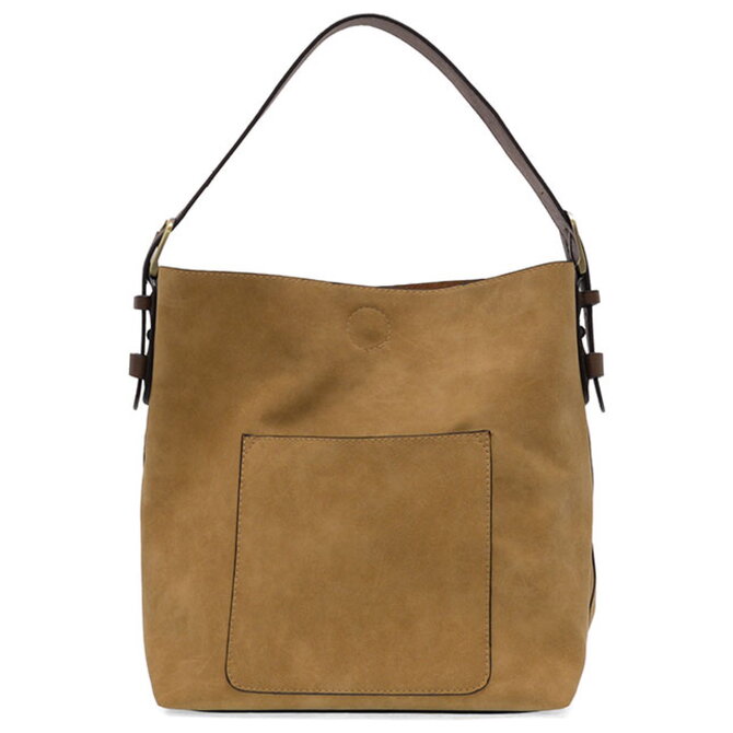 HOBO-WHEAT/COFFEE FAUX SUEDE